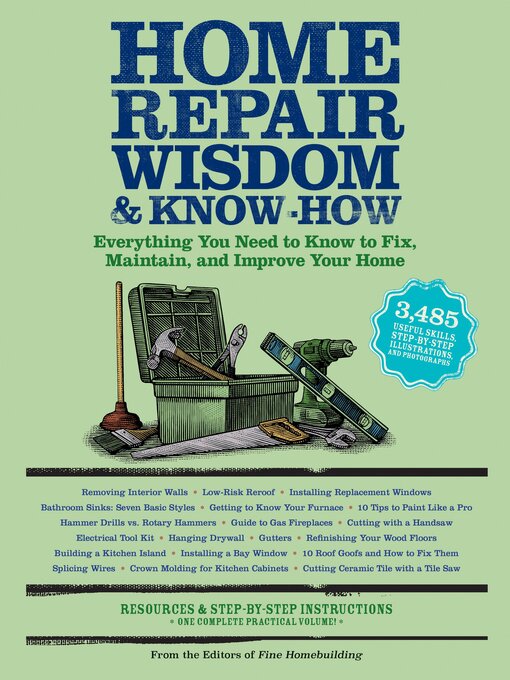 Title details for Home Repair Wisdom & Know-How by Fine Homebuilding - Available